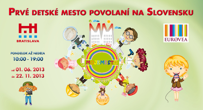 Prvé detské mesto povolaní na Slovensku, zdroj: eurovea.sk